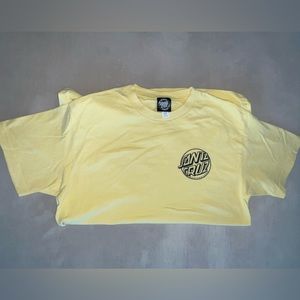 Santa cruz men's Crew Neck short sleeve T-Shirt. Size medium